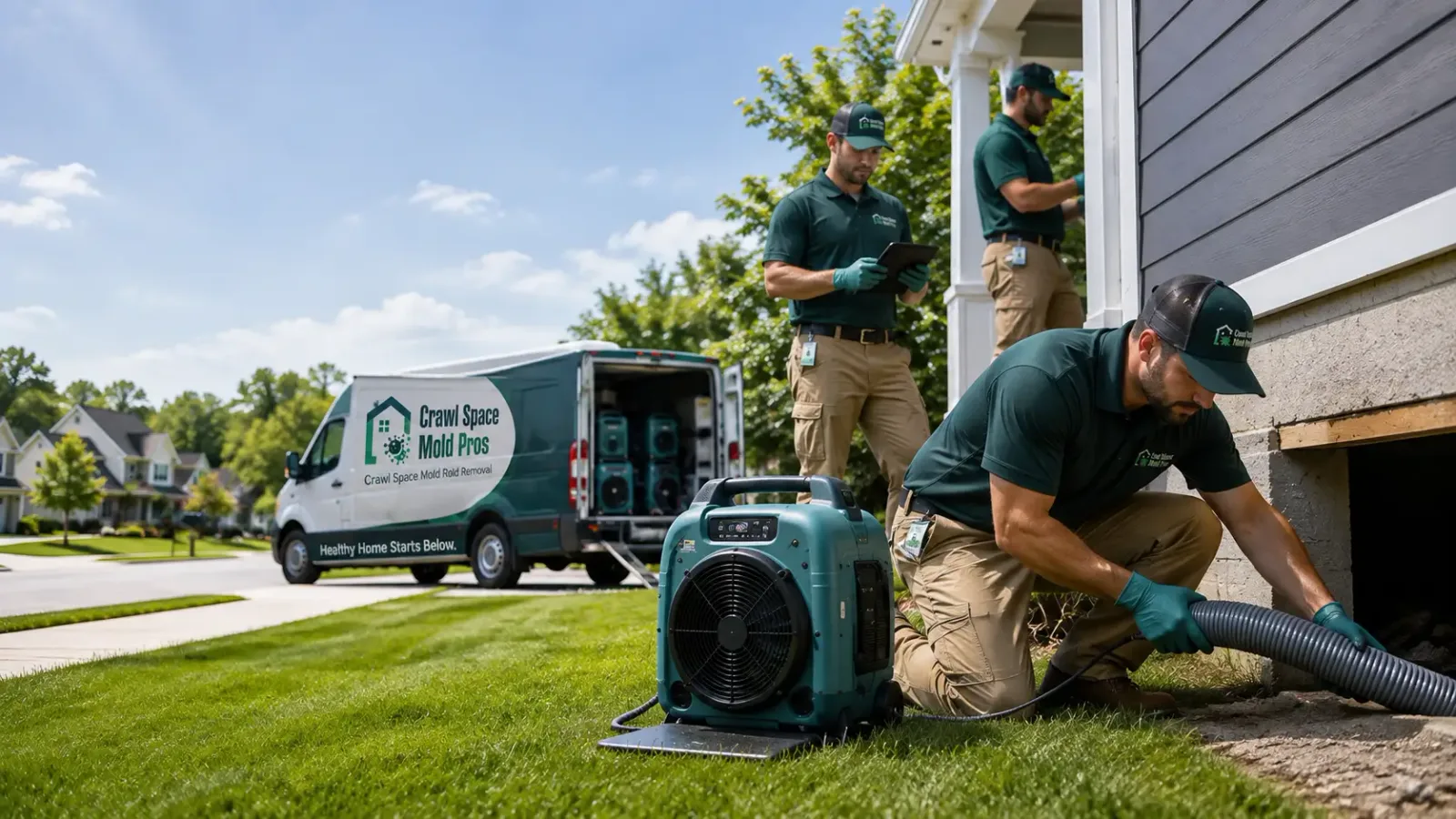 Crawl Space Mold Removal in Ohlman, IL